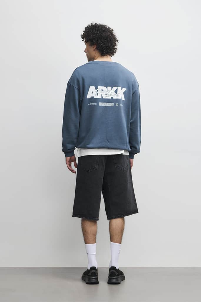 ARKK Apparel ARKK Boxy Crew 2.0 | Dusty Blue Crewneck